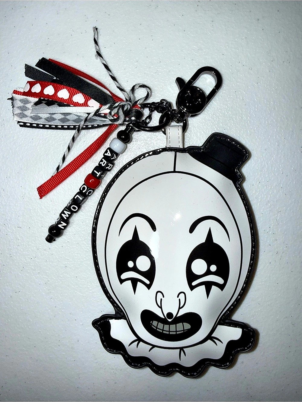 Whatever! Makes You Happy Terrifier 2 Smiley Art the Clown keychain Bag Charm